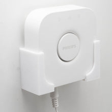 Laden Sie das Bild in den Galerie-Viewer, Wandhalter für Philips Hue Bridge Wandhalterung Router Halter Halterung Hue Weiß