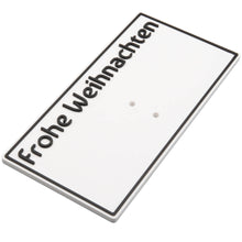 Laden Sie das Bild in den Galerie-Viewer, Geschenkidee Weihnachten Gutschein Weihnachtskarte Schein Merry Xmas Geschenk
