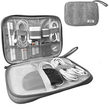 Laden Sie das Bild in den Galerie-Viewer, Kabel Tasche Kabeltasche Aufbewahrungstasche Organizer Reise Elektronik Zubehör
