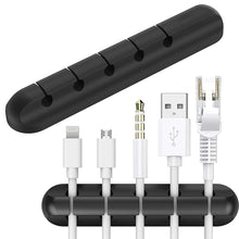 Laden Sie das Bild in den Galerie-Viewer, Kabelhalter Kabelführer Kabelklemme Kabel Halter Clip Schreibtisch Organizer 3M