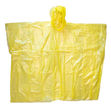 Laden Sie das Bild in den Galerie-Viewer, Regenponcho Regencape Festivalponcho Notfallponcho Regenschutz Kapuze Universal