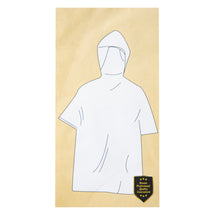 Laden Sie das Bild in den Galerie-Viewer, Regenponcho Regencape Festivalponcho Notfallponcho Regenschutz Kapuze Universal