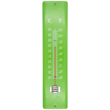 Laden Sie das Bild in den Galerie-Viewer, Thermometer Innenthermometer Außenthermometer Balkon Innen Außen Metall Groß XL
