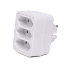 Laden Sie das Bild in den Galerie-Viewer, Steckdosenleiste Mehrfachsteckdose Steckdose Doppelsteckdose Doppelstecker Euro Mehrfachstecker 2 3 4 fach USB