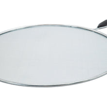 Laden Sie das Bild in den Galerie-Viewer, Pfannenspritzschutz Spritzschutz Fettspritzschutz Spritzschutz Deckel Sieb 28cm