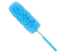 Laden Sie das Bild in den Galerie-Viewer, Teleskop Staubwedel Staubwischer Staubfänger 33cm-81cm ausziehbar Grau oder Blau