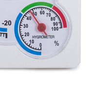 Laden Sie das Bild in den Galerie-Viewer, Thermometer Hygrometer Luftfeuchtigkeit Temperatur Analog Wetterstation Thermo