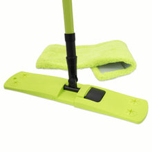 Laden Sie das Bild in den Galerie-Viewer, Bodenwischer Wischmop Mopp Mop Wischer Komplettset Mikrofaser Teleskopstiel Set
