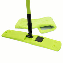 Laden Sie das Bild in den Galerie-Viewer, Bodenwischer Wischmop Mopp Mop Wischer Komplettset Mikrofaser Teleskopstiel Set
