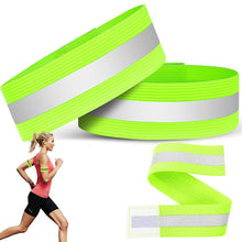 Laden Sie das Bild in den Galerie-Viewer, Reflektorband Reflektierend Leuchtband Armband Reflektor Sicherheit Joggen Set
