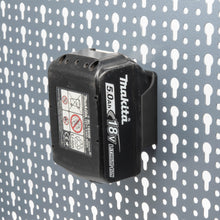 Laden Sie das Bild in den Galerie-Viewer, Akkuhalter für Makita für eine Küpper Lochwand Wandhalter Wandhalterung Akku 18V
