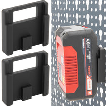 Laden Sie das Bild in den Galerie-Viewer, Akku Halter für Einhell Power-X-Charge für Küpper Lochwand Halterung 18V Akkus
