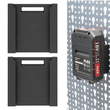 Laden Sie das Bild in den Galerie-Viewer, Akkuhalter für FLEX Akku für Küpper Lochwand Akkuwandhalter Halterung Flex 18V
