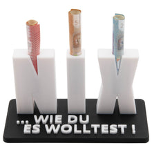 Laden Sie das Bild in den Galerie-Viewer, 2x Geschenk Geldgeschenk Nichts NIX Geldscheingeschenk Geschenkidee Geburtstag
