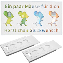 Laden Sie das Bild in den Galerie-Viewer, 2x Geldgeschenk Geburtstagskarte Geld Geschenkidee Geburtstag Geldscheingeschenk
