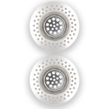 Laden Sie das Bild in den Galerie-Viewer, 2x Abflusssieb Abfluss Sieb Abflussschutz Spülbecken Spüle Dusche Badewanne Set
