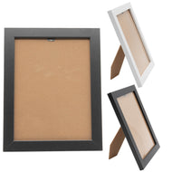 Holz Bilderrahmen 15x20cm Foto Rahmen Plexiglas Fotorahmen Holzrahmen Weiß Schwarz 15x20