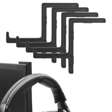 Laden Sie das Bild in den Galerie-Viewer, Headset Halterung Kopfhörer Monitorhaken Bildschirmhaken Monitor Haken Halter
