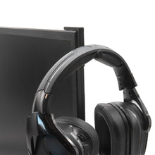 Laden Sie das Bild in den Galerie-Viewer, Headset Halterung Kopfhörer Monitorhaken Bildschirmhaken Monitor Haken Halter
