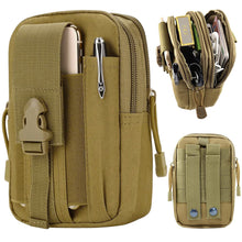 Laden Sie das Bild in den Galerie-Viewer, Outdoor Taktische Gürteltaschen Armee Tactical Molle Bauchtaschen Hüfttaschen
