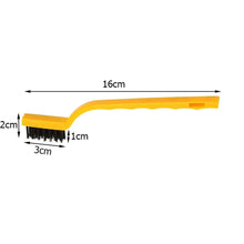 Laden Sie das Bild in den Galerie-Viewer, 3x Drahtbürste Reinigungsbürste Metallbürste Messing Nylon Edelstahl Bürste Set
