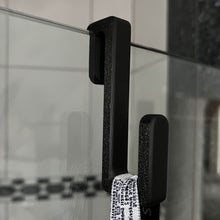 Laden Sie das Bild in den Galerie-Viewer, Handtuchhaken Duschtür Duschkabine Halter Handtuchhalter Kleiderhaken Universal
