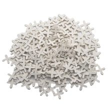 Laden Sie das Bild in den Galerie-Viewer, 300x Fliesenkreuze Fliesenabstandshalter Fugenkreuze T-Stücke Fliesenkeile 5mm
