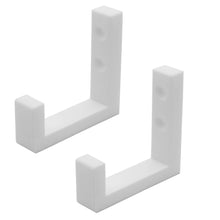 Laden Sie das Bild in den Galerie-Viewer, 2x Wandhalterung FRITZ!Box 6690 / 6590 / 6591 AVM Fritzbox Halter Wandhaken Set
