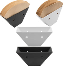 Laden Sie das Bild in den Galerie-Viewer, Kaffeefilterhalter Wand Tisch Ständer Halter Kaffeefilter Wandhalter Filter

