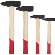Schlosserhammer Holzstiel Fäustel Werkstatt Schlosser Holz Hammer 300g-1000g