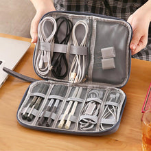 Laden Sie das Bild in den Galerie-Viewer, Kabel Tasche Kabeltasche Aufbewahrungstasche Organizer Reise Elektronik Zubehör
