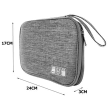 Laden Sie das Bild in den Galerie-Viewer, Kabel Tasche Kabeltasche Aufbewahrungstasche Organizer Reise Elektronik Zubehör
