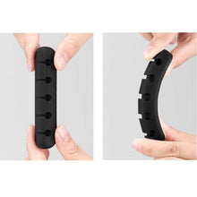 Laden Sie das Bild in den Galerie-Viewer, Kabelhalter Kabelführer Kabelklemme Kabel Halter Clip Schreibtisch Organizer 3M
