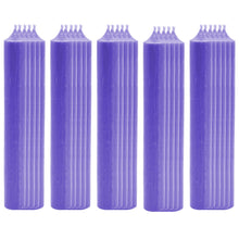 Laden Sie das Bild in den Galerie-Viewer, 25x Stabkerze Tischkerze Wachskerze Durchgefärbt Tropffrei Kerze 180 x 22mm Set
