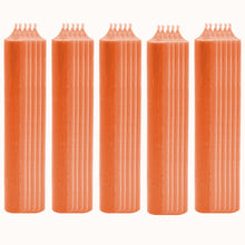 Laden Sie das Bild in den Galerie-Viewer, 25x Stabkerze Tischkerze Wachskerze Durchgefärbt Tropffrei Kerze 180 x 22mm Set
