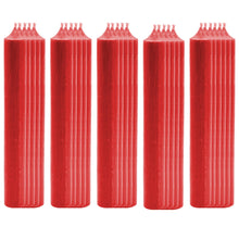 Laden Sie das Bild in den Galerie-Viewer, 25x Stabkerze Tischkerze Wachskerze Durchgefärbt Tropffrei Kerze 180 x 22mm Set
