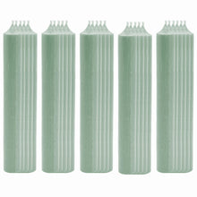 Laden Sie das Bild in den Galerie-Viewer, 25x Stabkerze Tischkerze Wachskerze Durchgefärbt Tropffrei Kerze 180 x 22mm Set
