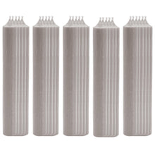Laden Sie das Bild in den Galerie-Viewer, 25x Stabkerze Tischkerze Wachskerze Durchgefärbt Tropffrei Kerze 180 x 22mm Set
