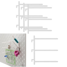 Laden Sie das Bild in den Galerie-Viewer, Halter für IKEA SKADIS Lochplatte Nähgarnhalter Lochwand Haken Halterung Weiß
