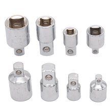 Laden Sie das Bild in den Galerie-Viewer, 4x Steckschlüssel Adapter Nuss Knarre Aufsatz Ratsche Stecknuss 1/2" 1/4" 3/8"
