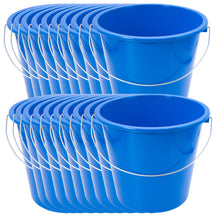 Laden Sie das Bild in den Galerie-Viewer, Eimer 5 Liter Putzeimer Haushaltseimer Wassereimer Kunststoffeimer Universal 5l
