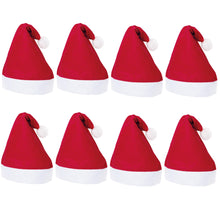 Laden Sie das Bild in den Galerie-Viewer, 1-128 Weihnachtsmütze Weihnachtsmann Mütze Santa Claus Nikolaus Nikolausmütze
