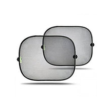 Laden Sie das Bild in den Galerie-Viewer, Sonnenschutz 2er Set Auto Sonnenblende Universal Seitenscheiben Kinder UV Schutz Fenster
