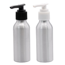 Laden Sie das Bild in den Galerie-Viewer, Seifenspender Pumpflasche 100 ml Reise Shampoo Aluminium Dispenser Lotion Pumpen
