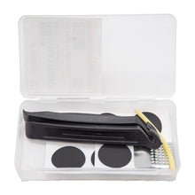 Laden Sie das Bild in den Galerie-Viewer, 12tlg Fahrrad Reparatur Set Selbstklebende Flicken Reifenreparatur Pannenset Kit
