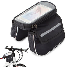 Laden Sie das Bild in den Galerie-Viewer, Fahrradtasche Rahmentasche Oberrohrtasche Lenkertasche Handy Fahrrad Tasche
