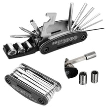 Laden Sie das Bild in den Galerie-Viewer, Multitool Fahrrad Werkzeug Multifunktionswerkzeug Reparatur Set Kit MTB 16 in 1
