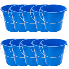 Laden Sie das Bild in den Galerie-Viewer, Eimer 5 Liter Putzeimer Haushaltseimer Wassereimer Kunststoffeimer Universal 5l
