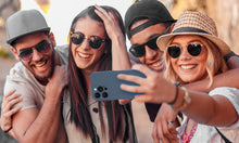 Laden Sie das Bild in den Galerie-Viewer, Handyhülle iPhone 12 13 14 Pro Max Mini Plus Handy Cover Schutz Case Schwarz Silikon
