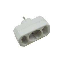Laden Sie das Bild in den Galerie-Viewer, Steckdosenleiste Mehrfachsteckdose Steckdose Doppelsteckdose Doppelstecker Euro Mehrfachstecker 2 3 4 fach USB
